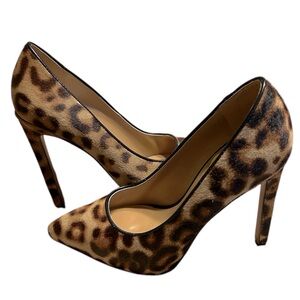 Nine West Lepord Print Stiletto Heels